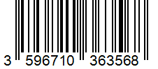 Barcode 3596710363568
