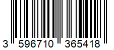 Barcode 3596710365418