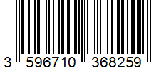 Barcode 3596710368259