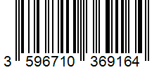 Barcode 3596710369164