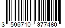 Barcode 3596710377480