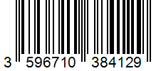 Barcode 3596710384129