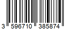 Barcode 3596710385874