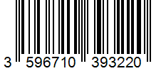 Barcode 3596710393220
