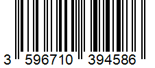 Barcode 3596710394586