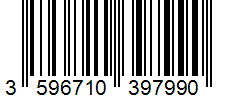 Barcode 3596710397990