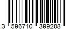 Barcode 3596710399208