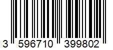 Barcode 3596710399802