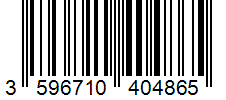 Barcode 3596710404865