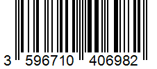Barcode 3596710406982