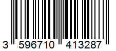 Barcode 3596710413287