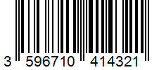 Barcode 3596710414321