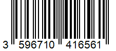 Barcode 3596710416561