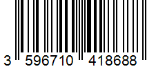 Barcode 3596710418688