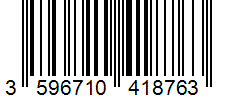 Barcode 3596710418763