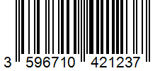 Barcode 3596710421237