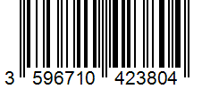 Barcode 3596710423804