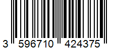 Barcode 3596710424375