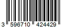Barcode 3596710424429