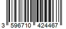 Barcode 3596710424467