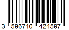 Barcode 3596710424597