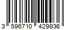 Barcode 3596710429936