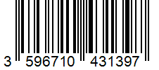 Barcode 3596710431397