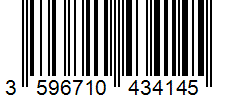Barcode 3596710434145