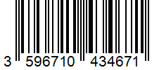 Barcode 3596710434671