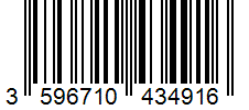 Barcode 3596710434916
