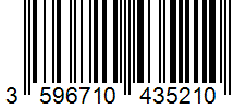 Barcode 3596710435210