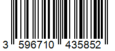 Barcode 3596710435852