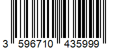 Barcode 3596710435999