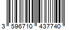 Barcode 3596710437740
