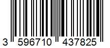 Barcode 3596710437825
