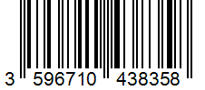 Barcode 3596710438358