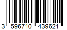 Barcode 3596710439621