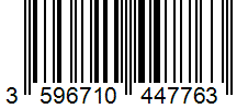 Barcode 3596710447763