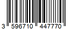 Barcode 3596710447770