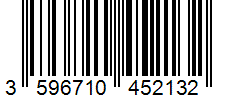 Barcode 3596710452132