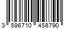 Barcode 3596710458790