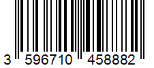 Barcode 3596710458882