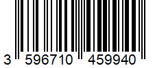 Barcode 3596710459940
