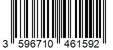 Barcode 3596710461592
