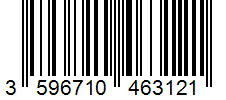 Barcode 3596710463121