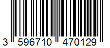 Barcode 3596710470129
