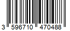 Barcode 3596710470488