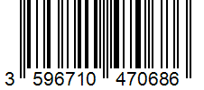 Barcode 3596710470686