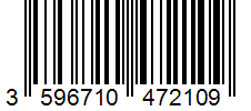 Barcode 3596710472109