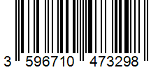 Barcode 3596710473298